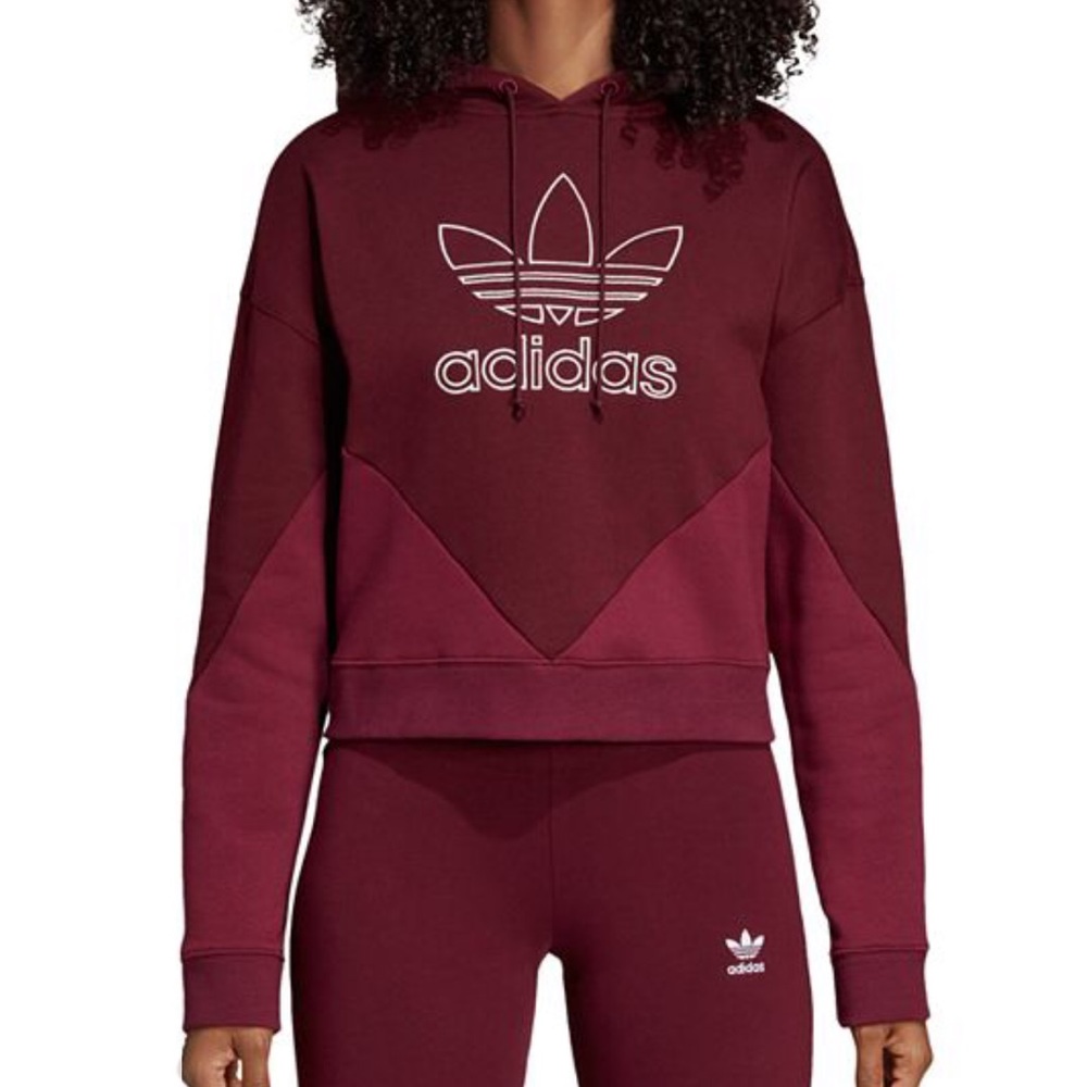 Adidas Cropped Hoody